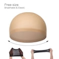 thumbnail image 5 of Mesh Wig Cap Net Natural Nylon Wig Caps (24PCS - Light Brown), 5 of 5