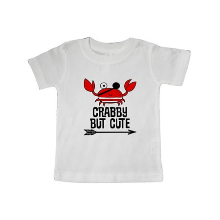 

Inktastic Crabby But Cute Beach Crab Gift Baby Boy or Baby Girl T-Shirt