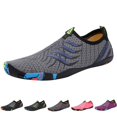 thumbnail image 4 of NOKIO Summer Water Shoes Men Quick-Drying Non-S𝗅ip Sport Shoes Lightweight S𝗅ip On Sneakers Wide Width Wading Bar𝖾𝖿oot Shoes Hiking Swimming Diving Shoes, 4 of 7