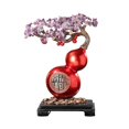 thumbnail image 1 of Árbol del dinero de amatista con calabaza: adornos artesanales for inauguración de la casa., 1 of 4
