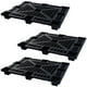 thumbnail image 1 of Tarima Almacén PalletBlack 3Pzas Negro 100x120x13cm Plástico Polietileno Tarima, 1 of 1