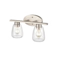 thumbnail image 4 of 9362-SN Millennium Lighting 2 Light Bath Vanity-9.5 Inches Tall and 16 Inches Wide-Satin Nickel Finish, 4 of 6