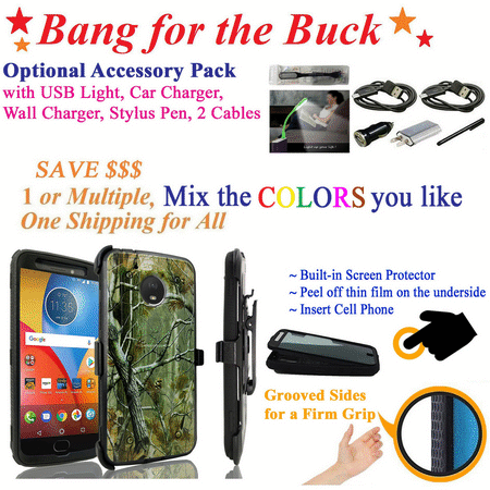 Camo Case Cover - w/ Optional Value Pack + for 5.5