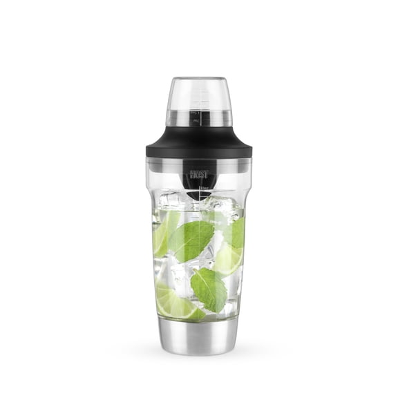 Host All in One Cocktail Shaker Set, 5 in 1 Bar Tool, Drink Shaker, 18 oz