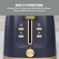 thumbnail image 2 of Tostadora West Bend Timeless para 2 Rebanadas con 7 Niveles de Dorado Azul, 2 of 7