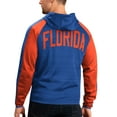 thumbnail image 2 of Men's G-III Sports by Carl Banks Royal Florida Gators Neutral Zone Raglan Full-Zip Track Jacket Hoodie, 2 of 2