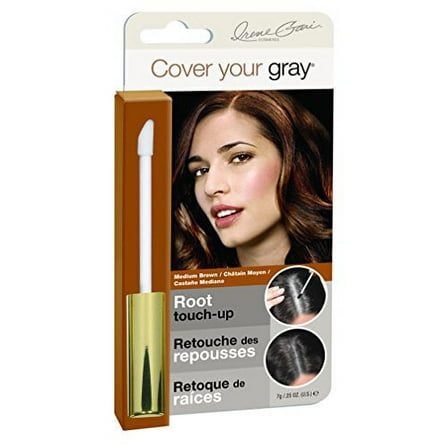 Cover Your Gray for Women Root Touch Up, Medium Brown, 0.25 oz, 2 Pack