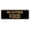Black Gold, variant on Signs ByLITA Standard No Outside Food Sign (Red) - Large