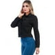 thumbnail image 2 of Chamarra de Mezclilla Stretch Negra Para Mujer Opp´s Jeans Opps Jeans Chamarra Negra Dama, 2 of 6
