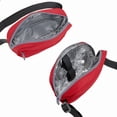 thumbnail image 3 of USA Gear Medical Fanny Pack for EpiPen, Insulin, Inhaler - Insulated Interior, Waist Strap (Red ), 3 of 9