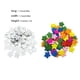 thumbnail image 5 of Guardurnaity Paquete de 100 botones Sujetadores de copos de nieve DIY Forma de nieve Artesanía Adornos de costura Suministros de fiesta de Navidad Type3 NO3, 5 of 6