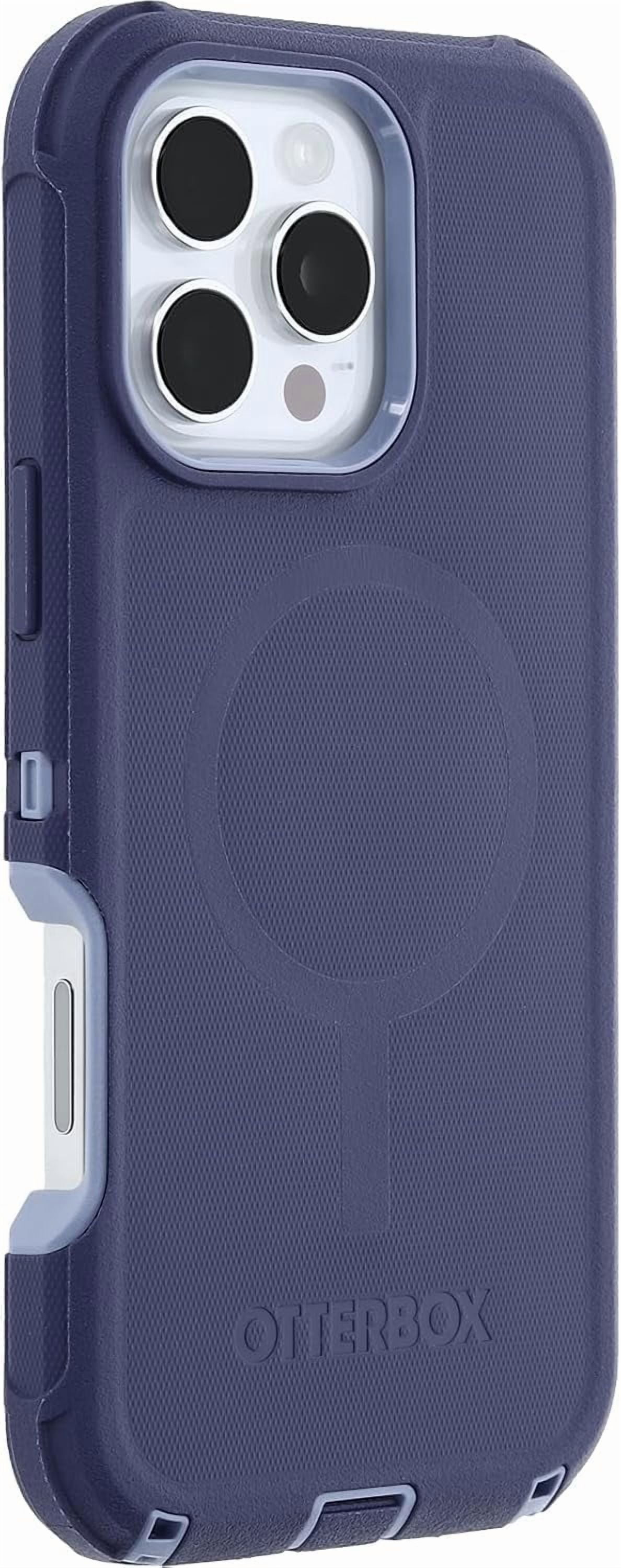 OtterBox iPhone 16 Pro Max (Only) - Defender Series MagSafe Case - Denver Dusk (Purple) - Case Only - Built-in Magnets - Screenless - Rugged & Durable - with Port Protection - Non-Retail Packaging