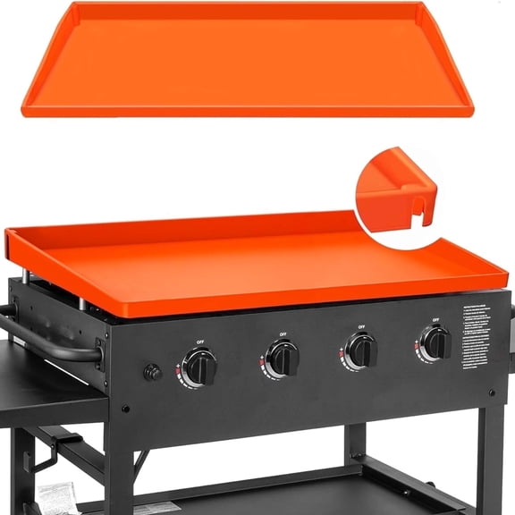 36" Silicone Griddle Mat, Upgrade Full-Edge Top Covers for Blackstone, Seasoning Cooking Protective Cover, Reusable and Durable