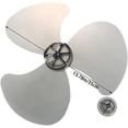 thumbnail image 2 of Plastic Fan Floor Fan Blade 16 Inch 3 Blades Household Plastic Fan Blade Fan Accessories(Transparent), 2 of 6