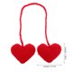 thumbnail image 2 of unbranded Colgante Para Espejo Retrovisor En Crochet Rojo Con Y Elegante Para Interior De Auto, 2 of 6