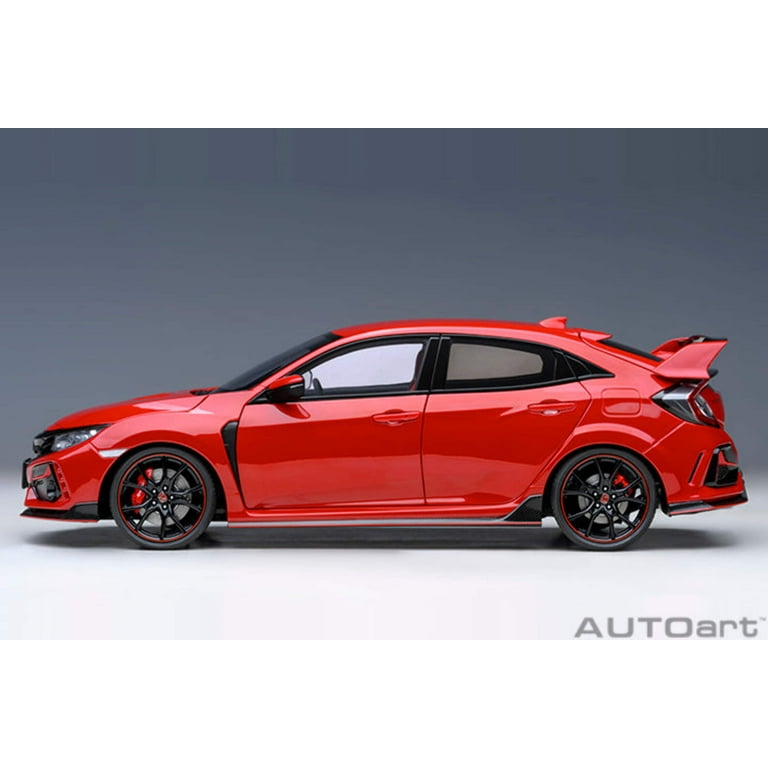 ミニカー AUTOart Honda CIVIC TYPE R FK8 Flame Red 1/18 AUTOart 2021 Honda Civic Type R (FK8) (Flame Red) Car