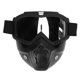thumbnail image 2 of Cubierta facial gafas de motocicleta lente de PC antideslizante diadema elástica ajustable de alta transmitancia para montar ANGGREK  Otros, 2 of 8