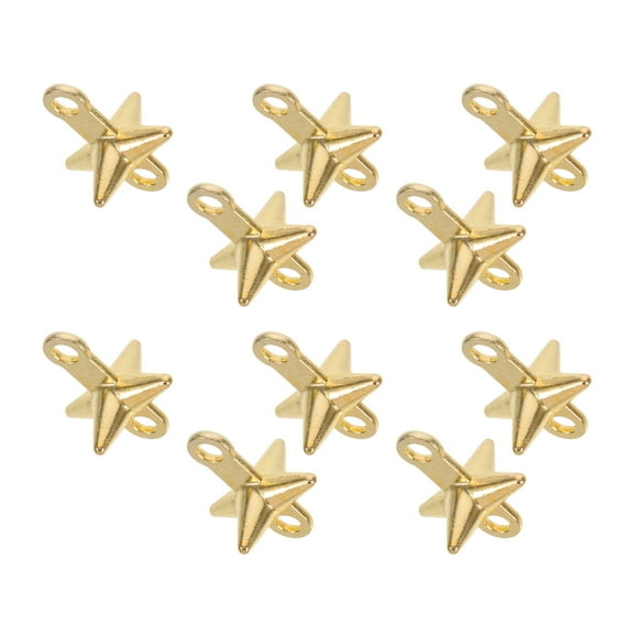 Masteelf 10 Pcs Wind Chimes Crafts Kits Round Classical Golden