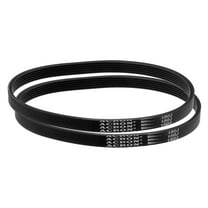 2 Pack 150J6 PJ V-Ribbed Belt 6 Ribs 15" Length x 0.55" Width x 0.14" Height, EPDM Rubber Micro V Belt
