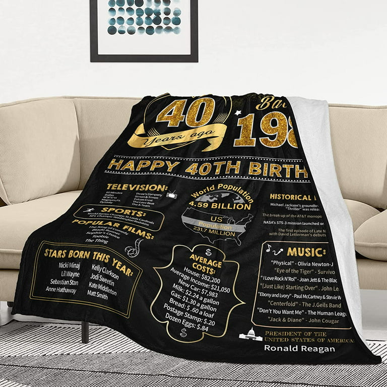RooRuns Gifts for 19 Year Old Female, 19th Birthday Decorations, 19 Year  Old Girl Gifts Blanket, Birthday Gifts for 19 Year Old Girl, 19 Birthday