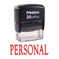 thumbnail image 1 of Printtoo Timbre en Caoutchouc Auto-Encrage Personnel Fixe de Bureau Rouge, 1 of 1
