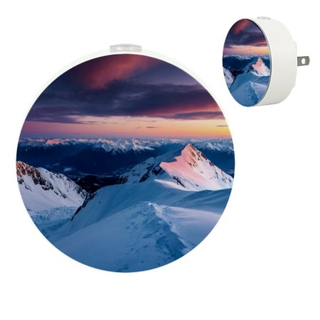 

YZUOUZY Lamp for Bedroom Lamps for Bedroom Bedroom Lamps Set of 2 Winter Landscape Sunset Dusk