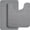 Grey, variant on Bathroom Rug Set of 2, Toilet Rug, Quick Dry, Non-Slip, Machine Washable, Fit Under Doors, Absorbent Bathroom Rug(Dark Gray 20" x 32" 20" x 24",U)