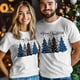 thumbnail image 4 of Camisetas gráficas informales de manga corta con diseño de árbol de Navidad para hombre, 4 of 8