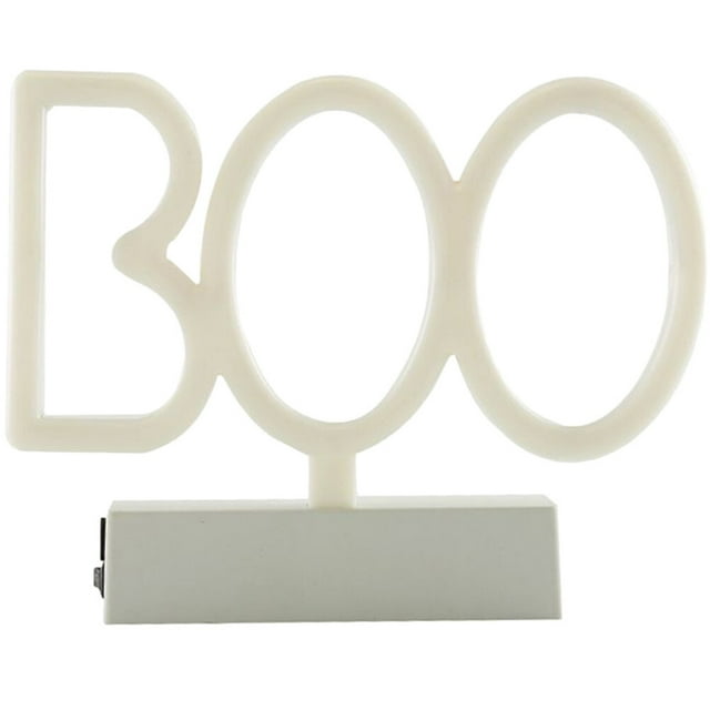 NEON LIGHT Decorative LED LET de neón Boo Boo Lámpara de neón Atmósfera Decoración de la lámpara