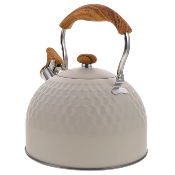 LOLIPPYY Induction Compatible Whistling Tea Kettle for Stovetop Heating, Household Use, 1 Set
