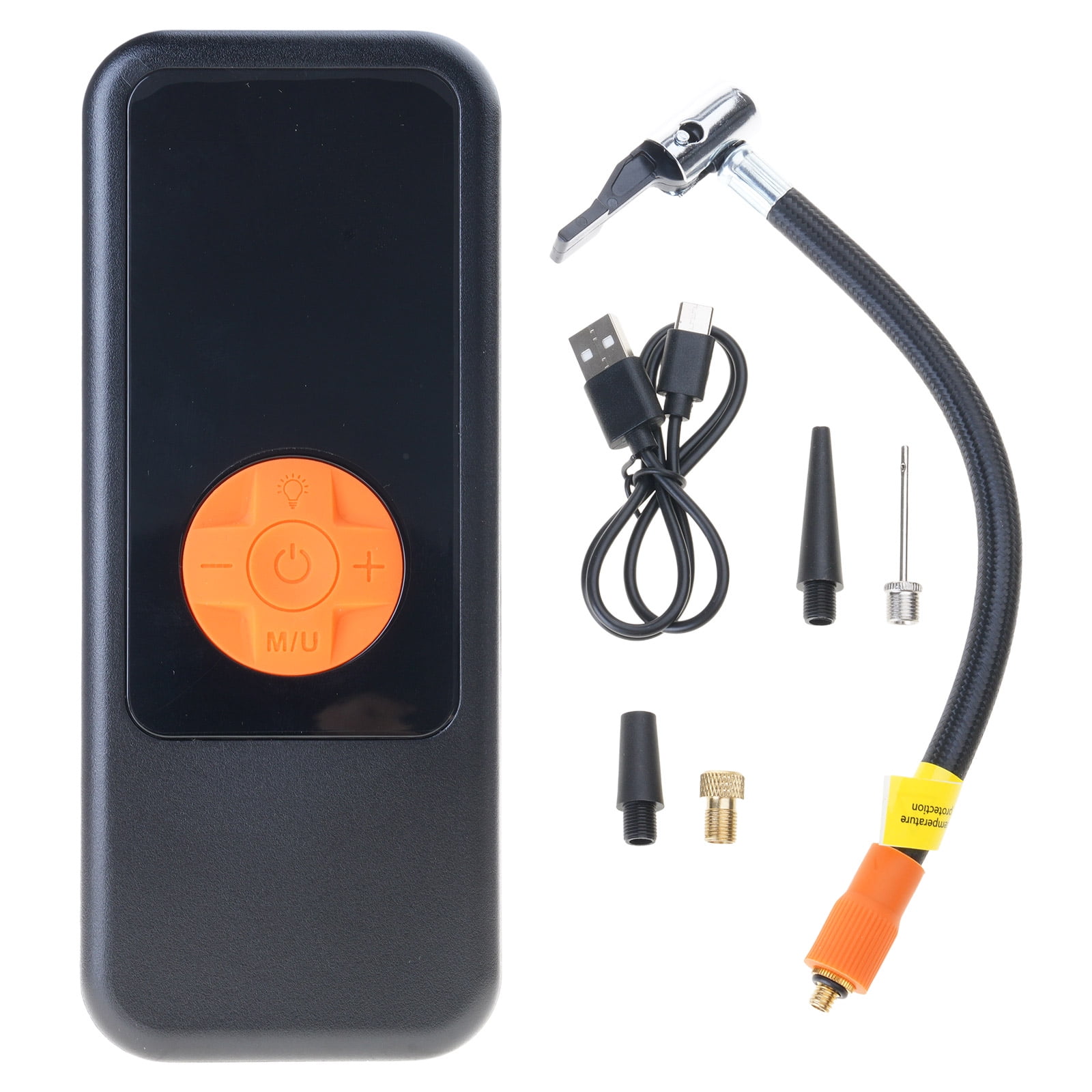 Tire Inflator Portable Air Compressor 72W Electric Air Pumps for Car Tires Cordless,Digital Pressure Display