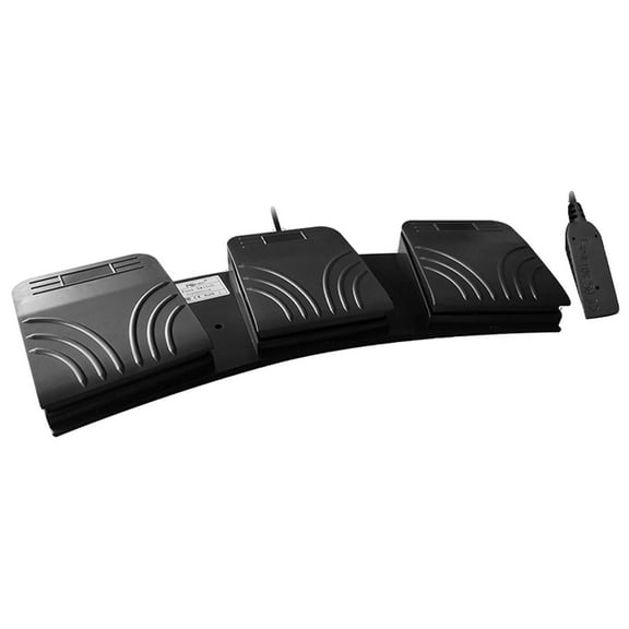 Upgraded USB Foot Pedal Control Switch Computer Keyboard Shortcut Key