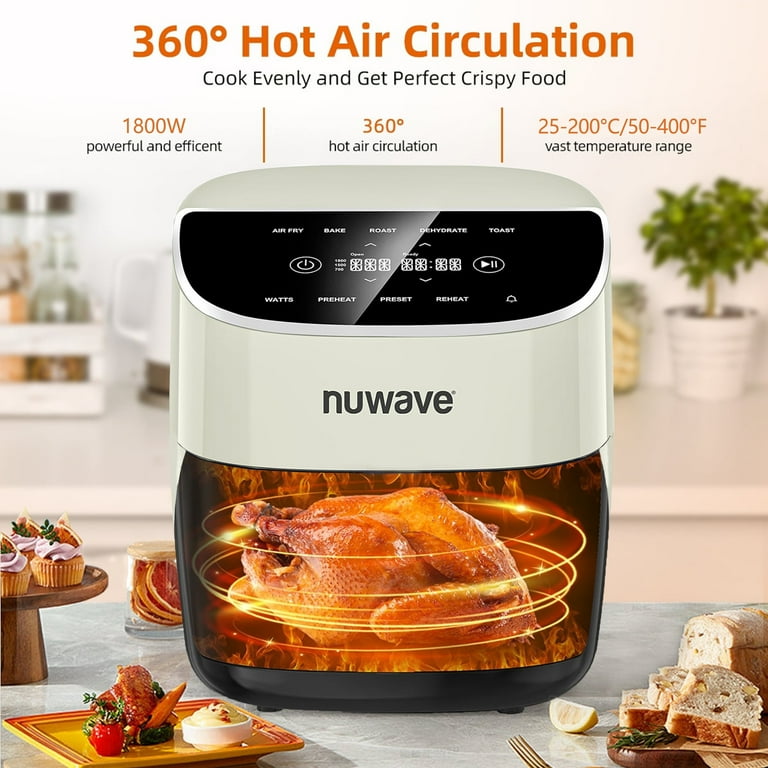 Brio Plus Nuwave Brio Air Fryer Reviews Nuwave Air Fryer Plus, 8QT