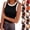 16# Black, variant on Tank Tops for Women Solid Color Ribbed Crewneck Slim fit Shell Trim Summer Casual Going Out Shirts Sleeveless Red XL