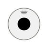 Remo CS031210-U 12 in. Controlled Sound Clear Black Dot Drumhead - Top Black Dot