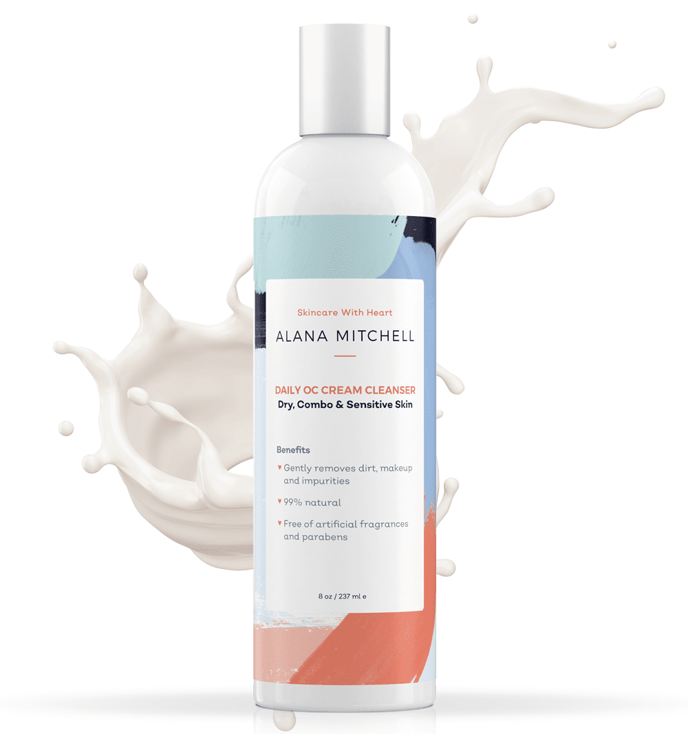 All Natural Face Wash Cream Cleanser with Coconut Oil & Aloe for Facial