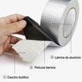 thumbnail image 3 of Cinta de Aluminio Butílico Permanente para Reparación, Ventanas, Silicona, Sellado en Vidrios y Techos, Sellado de Botes y Tuberías, 3 of 4