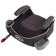 Angle View: Graco Affix Backless Booster Car Seat, Davenport Brown