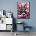 thumbnail image 7 of Diamond Art Kit for Adults, Owl Among Pink Blossoms Diamond Painting for Adults Beginners, 5D DIY Diamond Art Painting Kits, Colorful Diamond Painting Craft for Home Decor 12x16 Frameless, 7 of 7