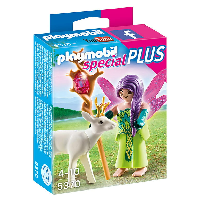 Vakantie bewondering Atlantische Oceaan Fairy with Deer - Play Set by Playmobil (5370) - Walmart.com