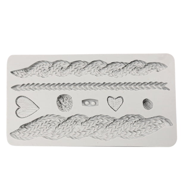 Molde Para Tartas Con Textura, Borde Para Tartas, Molde De Silicona Para Fondant