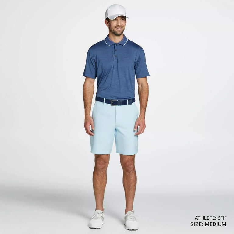 Walter Hagen Men's Performance 11 Micro Lines Golf Shorts, Size 42