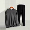 thumbnail image 5 of Stamzod Thermal Underwear for Men Winter Base Layer Long Johns Set Cold Weather Fleece Lined Top & Bottom, 5 of 8