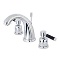 thumbnail image 1 of Kingston Brass KB8981DKL Robinet de Lavabo à Large Diffusion 8 Po, Chrome Poli, 1 of 1