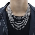 thumbnail image 4 of New Punk Vintage Men Necklace Stainless Steel Cuban Link Chain Gold Black Silver Color Male Choker colar Jewelry Gifts for Men, 4 of 6