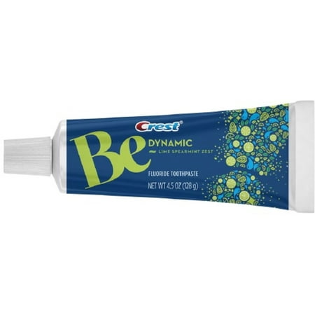 Crest Be Dynamic Toothpaste, Lime Spearmint Zest 4.5 oz