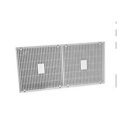thumbnail image 1 of 9 x 9 Po. Caisse et Grille Lawson, Blanc, 1 of 1