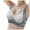 Blue, variant on Women's Heart Pattern Bra Seamless Wireless Lingerie, Heart Shaped Push Up Tank Top Underwear, Gathered Breathable Bralette, Non Slip Supporting Vest, Invisible Comfort Sleep Bra, Padded Daily Top