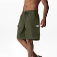 thumbnail image 2 of Cargo Shorts for Mens Summer Quick Dry Active Shorts Absorb Sweat Athletic Shorts 7" Lightweight Golf Shorts Comfort Casual Sweatpants Hiking Outdoor Track Shorts with Pockets, 2 of 4