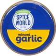 Spice World Ready to MMF7 Use Organic Minced Garlic, 4.5 Ounce, Packed